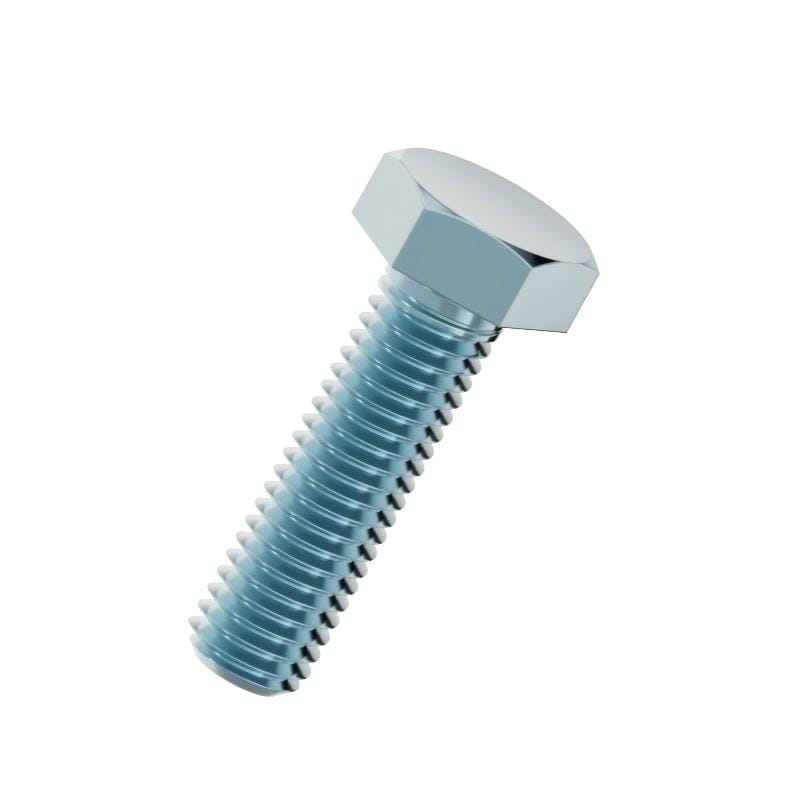 White zinc - Hexagon bolt