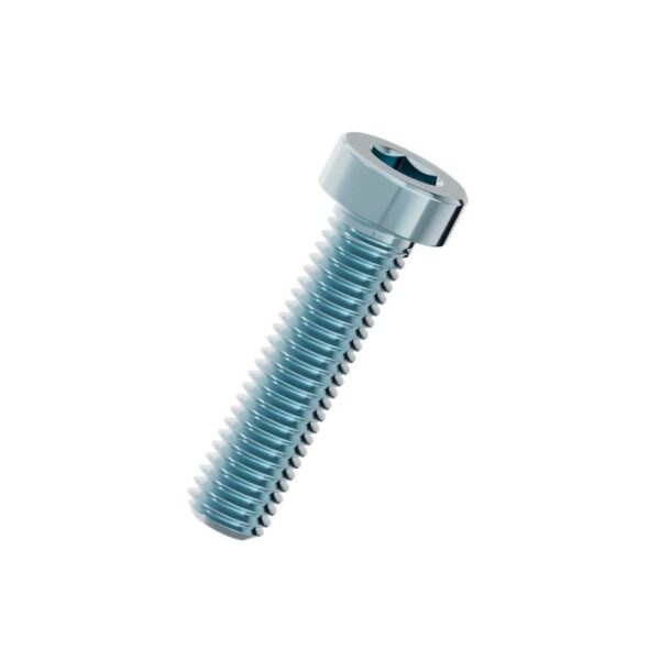 8.8-white-zinc-Hexagon-socket-thin-head-cap-screws