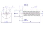 Cross-recess-pan-head-screw-M2.5X80