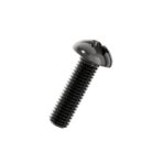 Cross-recess-pan-head-screw-black-zinc