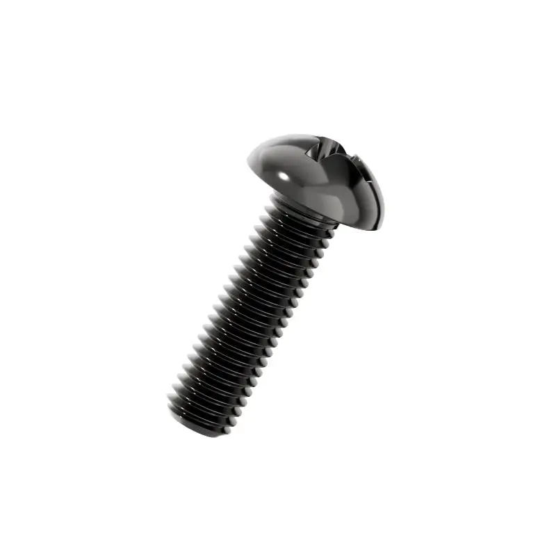 4.8 - Black Zinc - Cross recess pan head screw