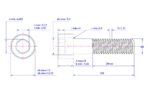 Hexagon-socket-cap-screw-M8X160-half-thread