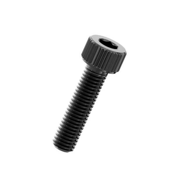 Hexagon-socket-knurled-heads-cap-screw-blackened
