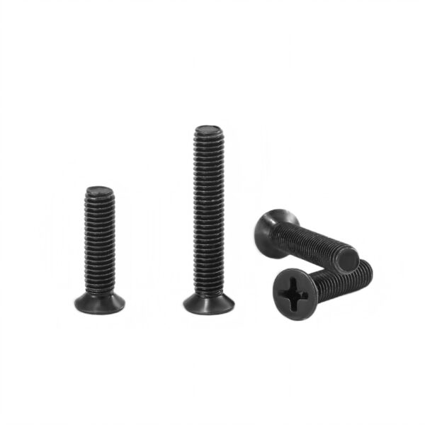 Countersunk-cross-recessed-screw-black-1