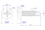 Cross-Recess-Pan-Head-Self-Drilling-Screw-M4.2X65