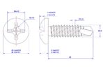 Cross-Recess-Pan-Head-Self-Drilling-Screw-M4.8X45