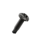 Cross-Recess-Pan-Head-Self-Drilling-Screw-black
