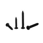 Cross-Recessed-Flat-Head-Self-Tapping-Screw-black-1