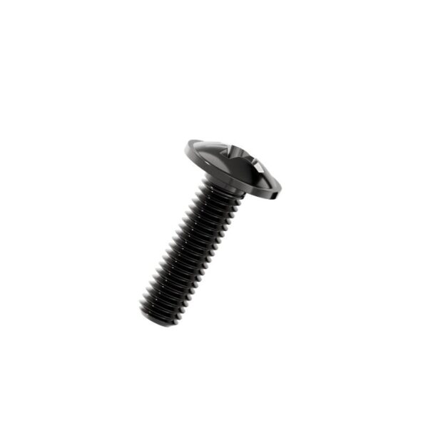 Cross-Recessed-Pan-Head-Screws-with-Collar-black