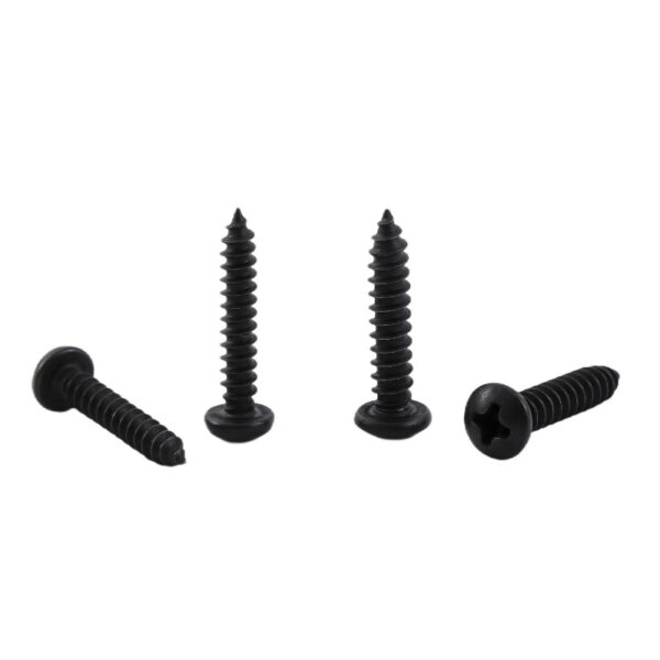 Cross-Recessed-Pan-Head-Self-Tapping-Screw-black-1