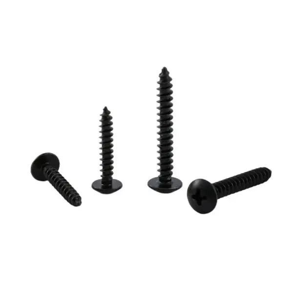 Cross-Recessed-Truss-Head-Self-Tapping-Screw-black-1