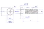 Cross-recessed-hexagon-bolt-M5X6