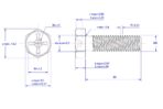 Cross-recessed-hexagon-bolt-M8X80