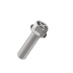 Cross-recessed-hexagon-flange-bolt-serrated-304