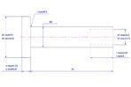 Flat-Head-Semi-Tubular-Rivet-M5X55