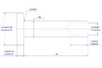 Flat-Head-Semi-Tubular-Rivet-M6X28