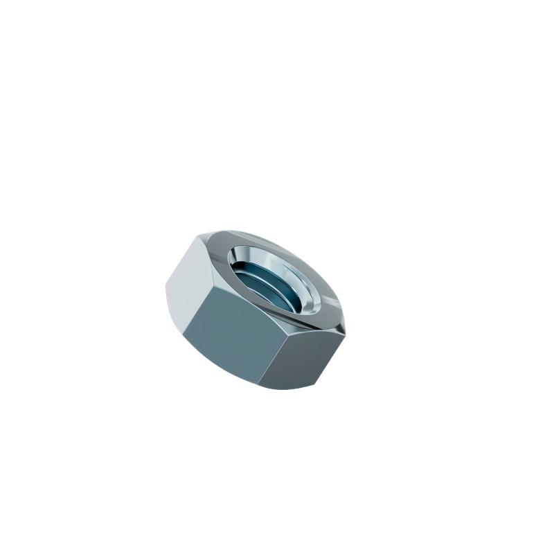 Hexagon nuts - White Hexagon-nuts-White