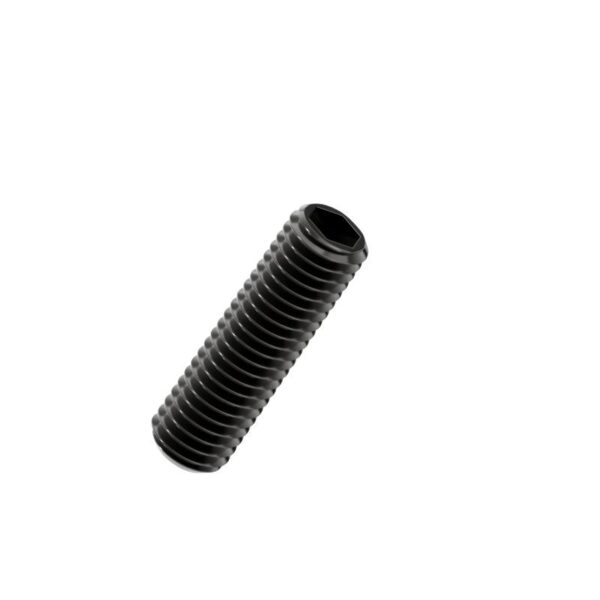 Hexagon-socket-set-screws-with-cup-point-Black