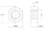 Hexagonal-nut-M1.6