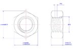 Hexagonal-nut-M16