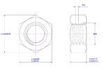 Hexagonal-nut-M24