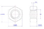 Hexagonal-nut-M45