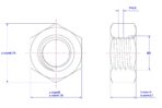 Hexagonal-nut-M5