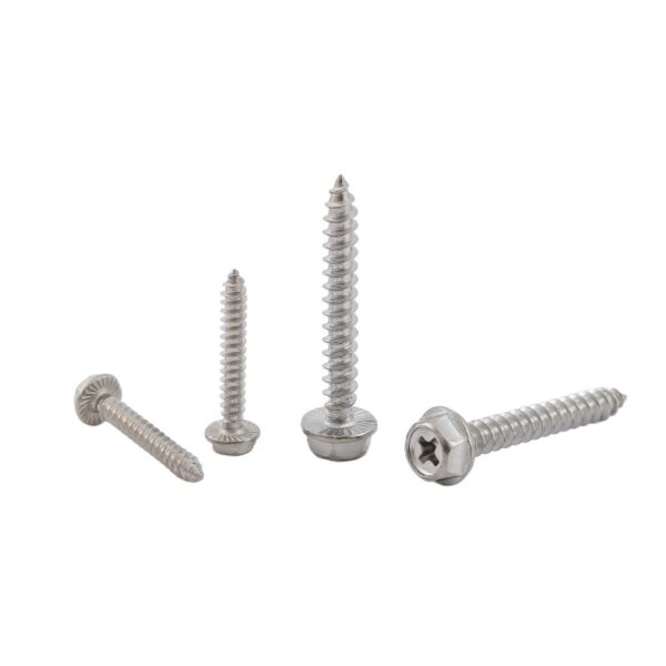 Phillips-hex-flange-Self-Tapping-Screw-Serrated-304-1
