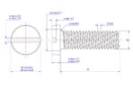 Slotted-cheese-head-screw-M5X22