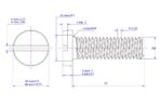 Slotted-cheese-head-screw-M8X20