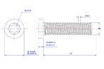 Torx-Ultra-flat-head-screw-M4X14