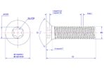 Torx-countersunk-screw-M4X35