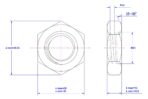 Hexagonal-Thin-Nut-M24