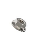 Hexagonal-flange-nut-serrated-nickle