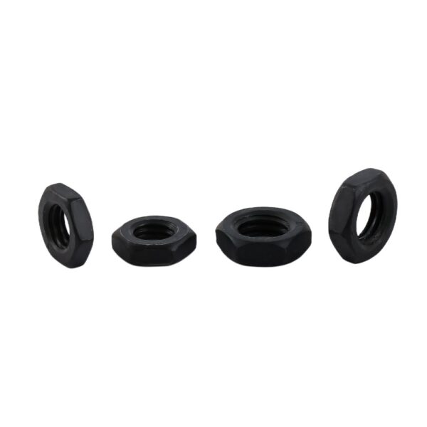 Hexagonal-thin-nut-Black-1