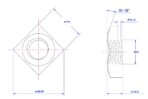 Square-Nut-M12