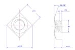 Square-Nut-M6